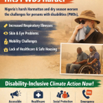 Climate Change Hits PWDs Harder