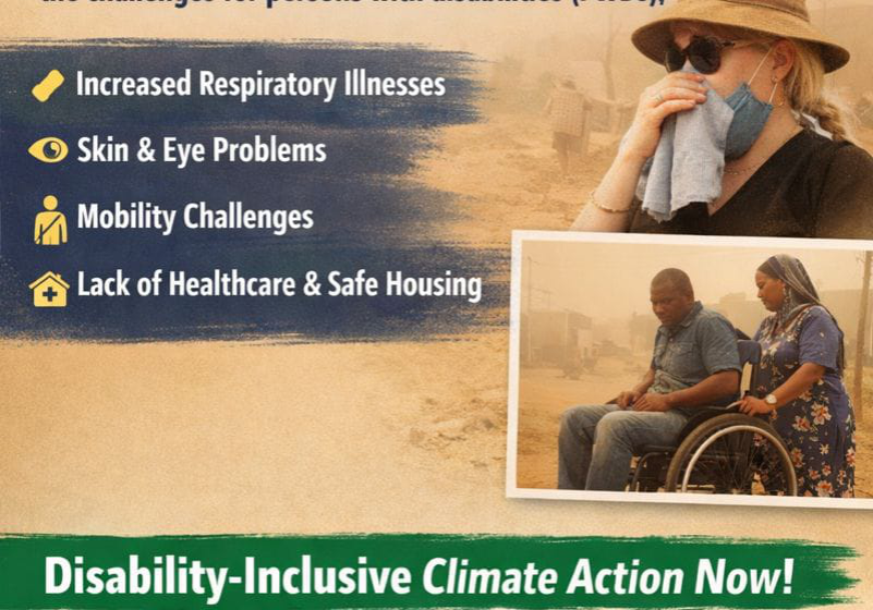Climate Change Hits PWDs Harder