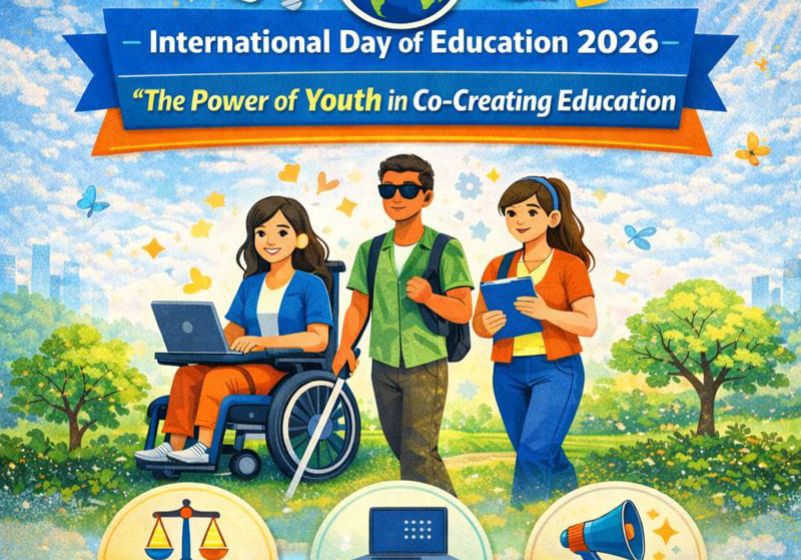 𝐓𝐡𝐞 𝐈𝐧𝐭𝐞𝐫𝐧𝐚𝐭𝐢𝐨𝐧𝐚𝐥 𝐃𝐚𝐲 𝐨𝐟 𝐄𝐝𝐮𝐜𝐚𝐭𝐢𝐨𝐧 2026